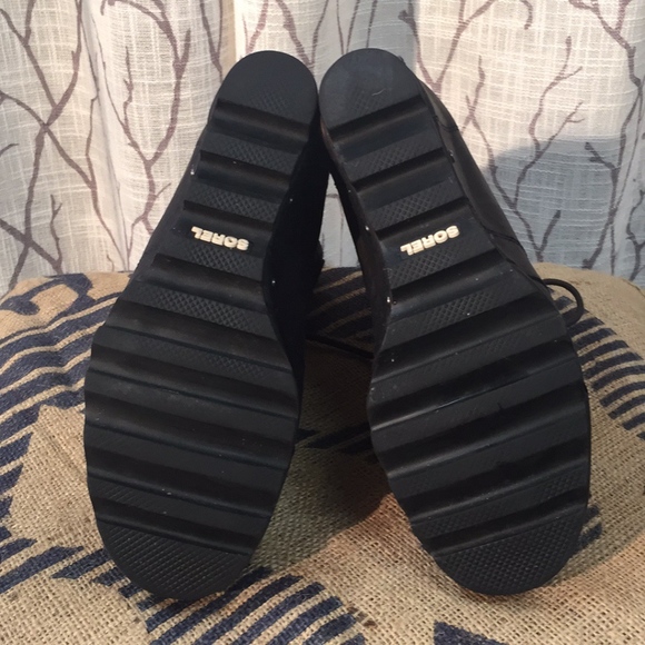 Sorel leather lace up wedge boot - Picture 8 of 8